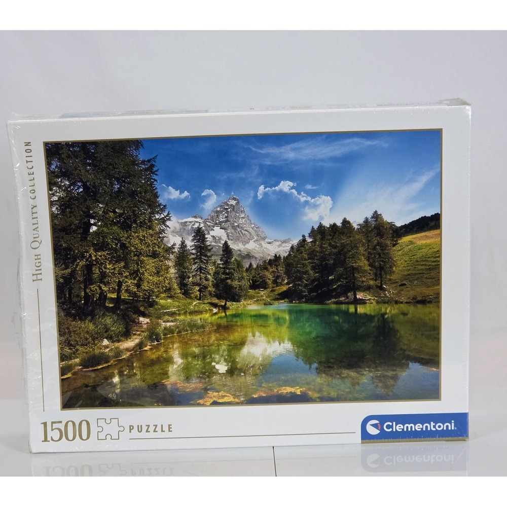 Clementoni Blue Lake 1500 Piece Jigsaw Puzzle High Quality Collection 31680 New